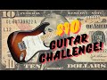 Epic 10 guitar challenge can you rock out on a budget part 1