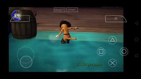 Walkthrough Shrek the third part 3 (ppsspp emulator)