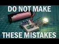 Dont make an led flashlight like this