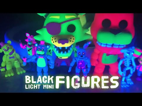 Five Nights at Freddy's BLACKLIGHT FNAF FUNKO Mini Figures