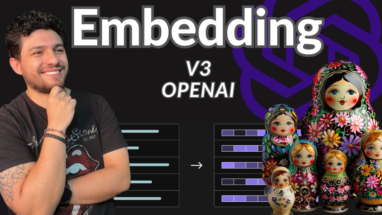 Tutorial de Embedding v3 - OpenAI - YouTube