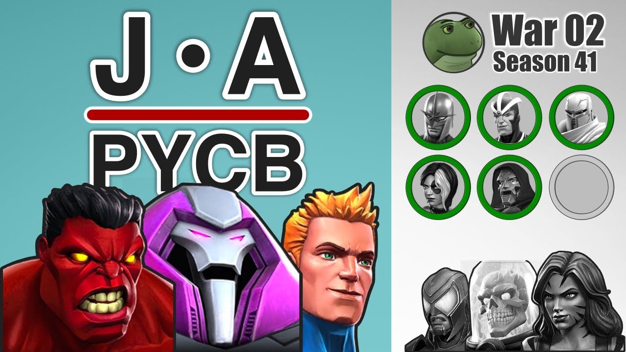 😑 | JA vs. pycb | AW Season 41 War 2 | MCOC AW