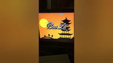 New Amiga Game, Brus Lii by AmigaWave for Amos course.