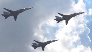 Ту22м3,ту160,ту95,100 лет ввс россии 12 08 2012