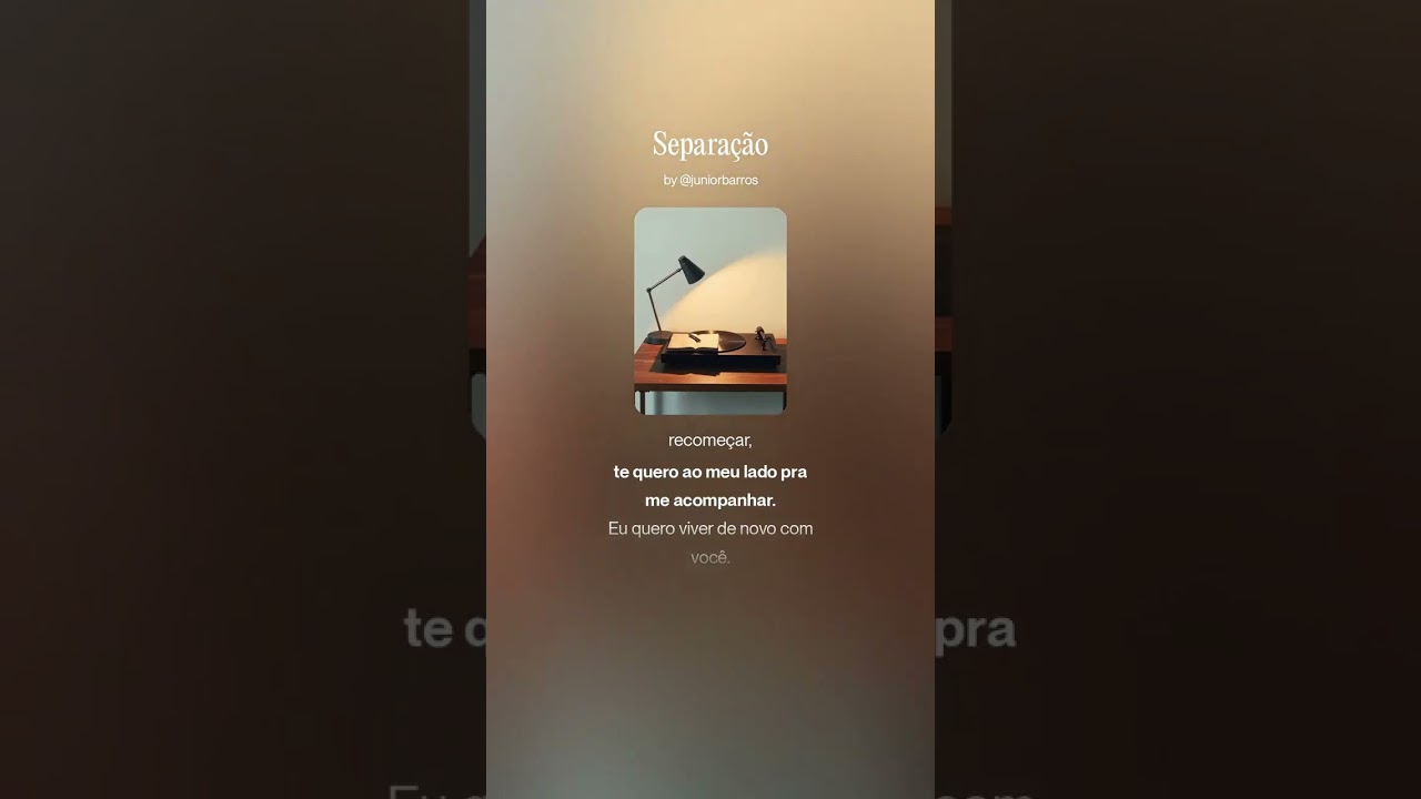 Separação - Música Autoral - Samba