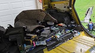 HUMMER H2 Sound Deadening Part 4 - Center Console Cont , Front Carpet