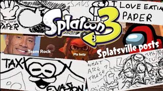 SPLATOON 3 POSTS ARE CURSED