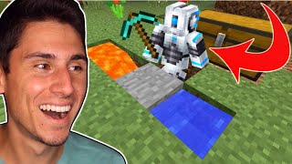 I Made A Robot That MINES FOR ME Minecraft Skyblock