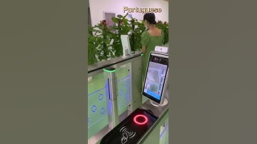 Face recognition reader with body temperature measurement - Support Multiple languages