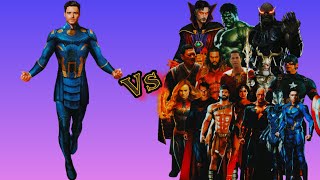 ikaris vs marvel and dc #ikaris #justiceleague #avengers #dc #marvel #viralvideo #1vs1