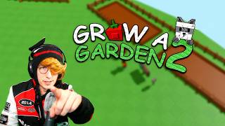 KreekCraft plays Roblox Grow a Garden 2 for the first time..