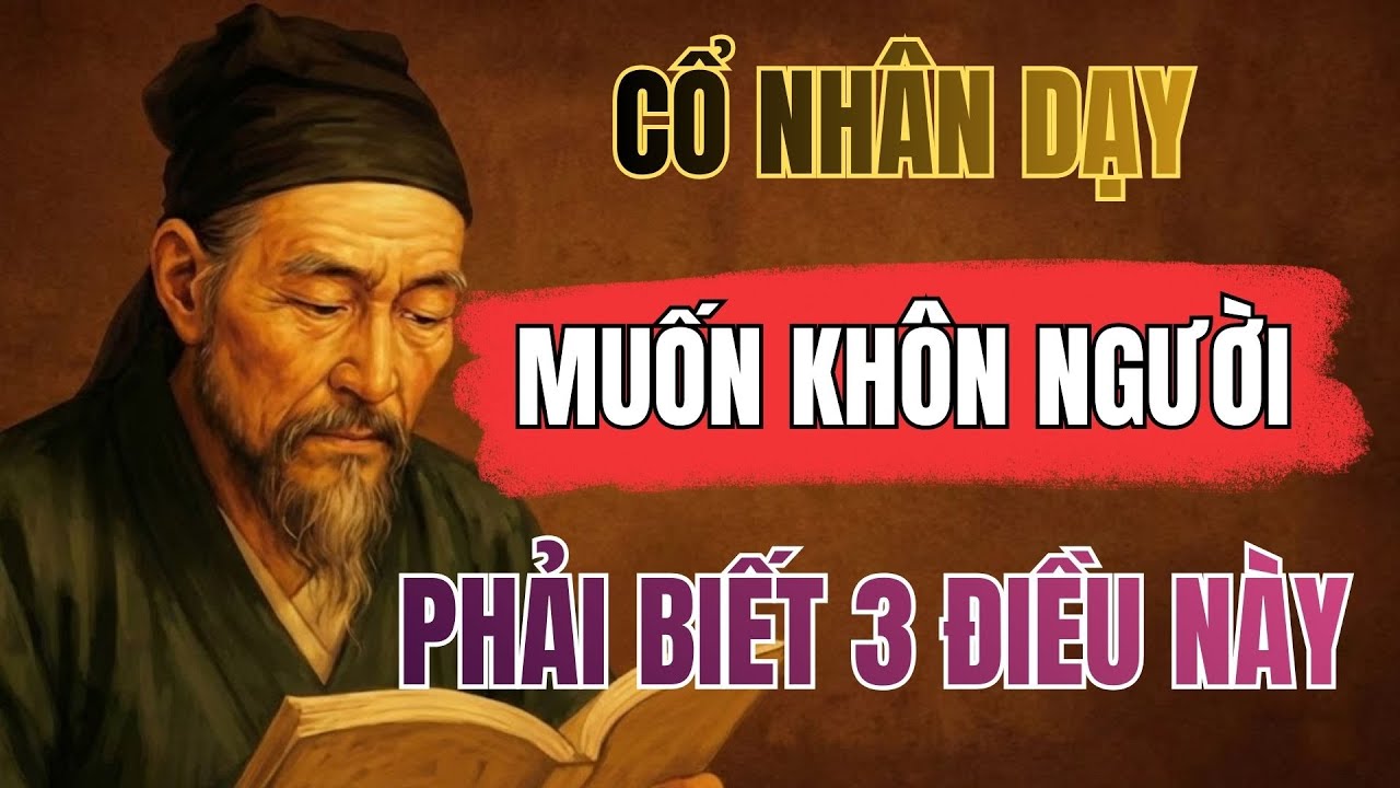 Cổ Nhân Dạy : Người Sống Khôn Nhất Định Biết 3 Điều Này | Ký Sự Cổ Nhân ...