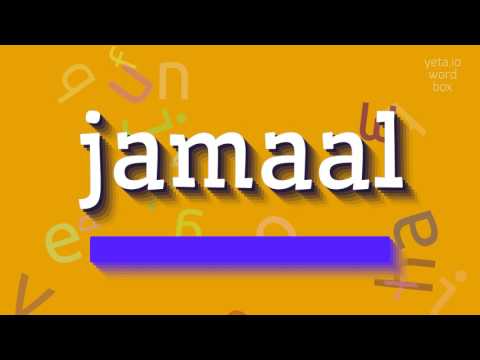 How To Say Jamaal High Quality Voices