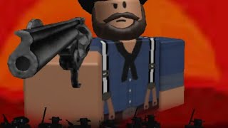 I’m gonna be playing red dead redemption 2 on Roblox.