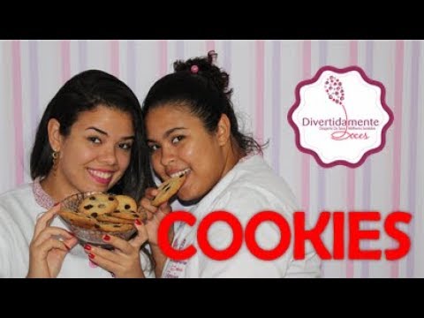 RECEITA DE COOKIES DE CHOCOLATE FÁCIL! DIVERTIDAMENTE DOCES