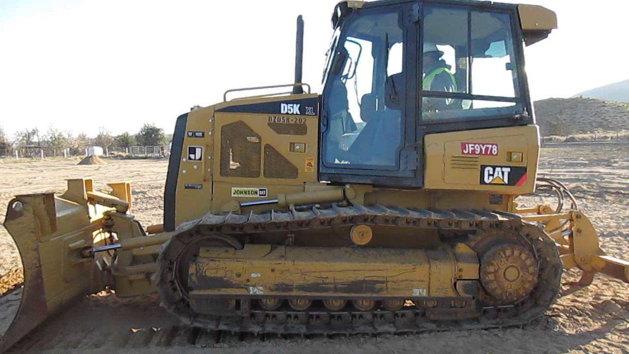 start up procedure CAT D5 DOZER YouTube