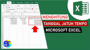 Cara Menghitung Tanggal Jatuh Tempo di Excel | Belajar Microsoft Excel