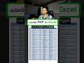 ดึงข้อมูลจาก PDF แล้วให้ ChatGPT จัดให้อัตโนมัติ! | Excel + AI #plzofficeman #excel