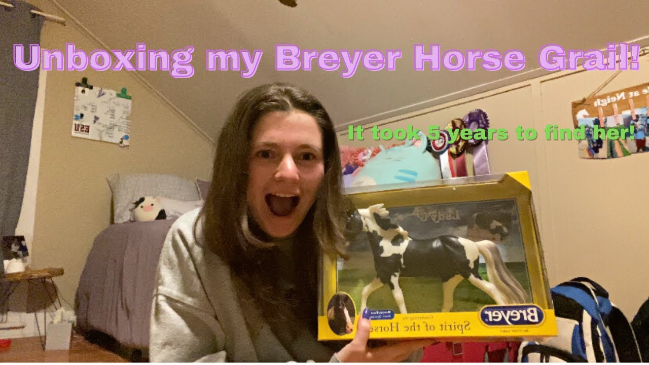 Breyer Horse Grail Unboxing! YouTube