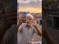 Grandpa’s Rooftop Story at Sunset 🌇 #shorts