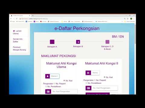 Video: Cara Mendaftar Perkongsian