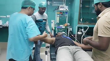 shoulder dislocation, emergency reduction under short general anaesthesia adamya hospital video