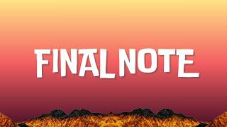 Final Note  English Song S lofi Chill Mix