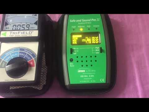 Cellular, wifi & Bluetooth RFR (Radio frequency radiation) on iPhone X