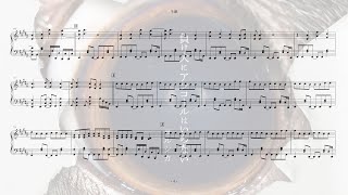 Video voorbeeld van "【楽譜あり】ヨルシカ「冬眠」ピアノアレンジ - Yorushika "Hibernation" Piano Sheet"