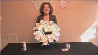 Baby Shower Craft Tips : How to Make a Diaper Wreath
