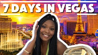 I SPENT 7 DAYS IN LAS VEGAS 🎰🎲| Carbone, Tao Nightclub, and Gambling ✨ 