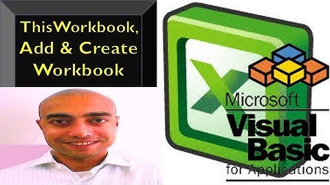This Workbook, Create Workbook - Power Programming in VBA Excel - Part 13 - Urdu / Hindi