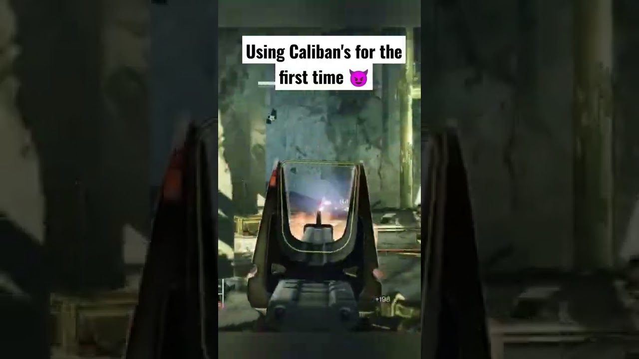 Using Caliban's Hand for the first time 😈 