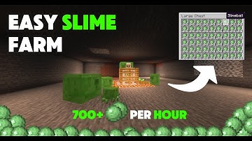 Easy Slime Farm in Minecraft 1.21 | 700+ per Hour