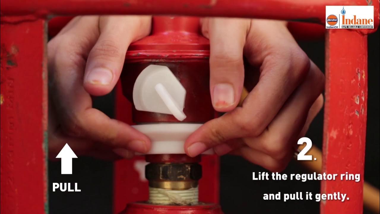 How to change regulator on an Indane LPG cylinder YouTube