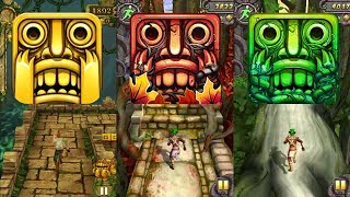 Temple Run Vs Temple Run 2 Jungle Fall Vs Temple Run 2 Lost Jungle - Endless Run Gameplay screenshot 2