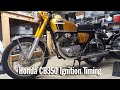 Honda CB350 Points Ignition Timing