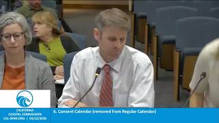 Thursday, March 12, 2026: California Coastal Commission in Ventura