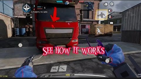 How can you see the enemy? It