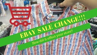 Ebay Markdown Manager Change. How did it effect sales?