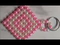 2 simple and easy keychain with beads// keychain making//beading