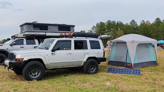 Camping With My Jeep Commander