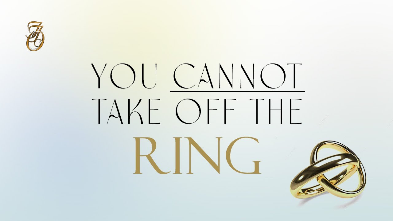 You Cannot Take Off The Ring | Ps Roy King Grace - YouTube