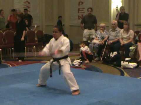 Champion Karate TKD-Jordan Tull Weapons Form US Ca...