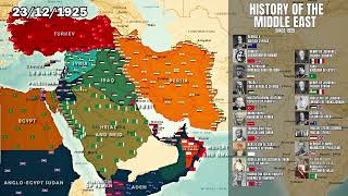 100 Years in the Middle East | Every Day Mapped
