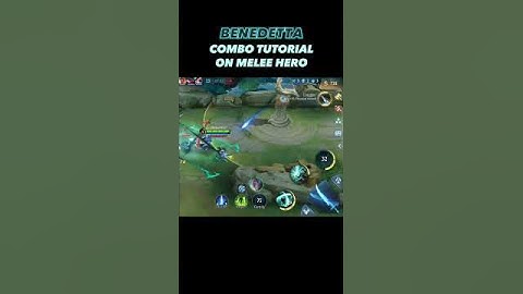 Benedetta Combo Tutorial on Fighter Hero #mlbb #tutorial
