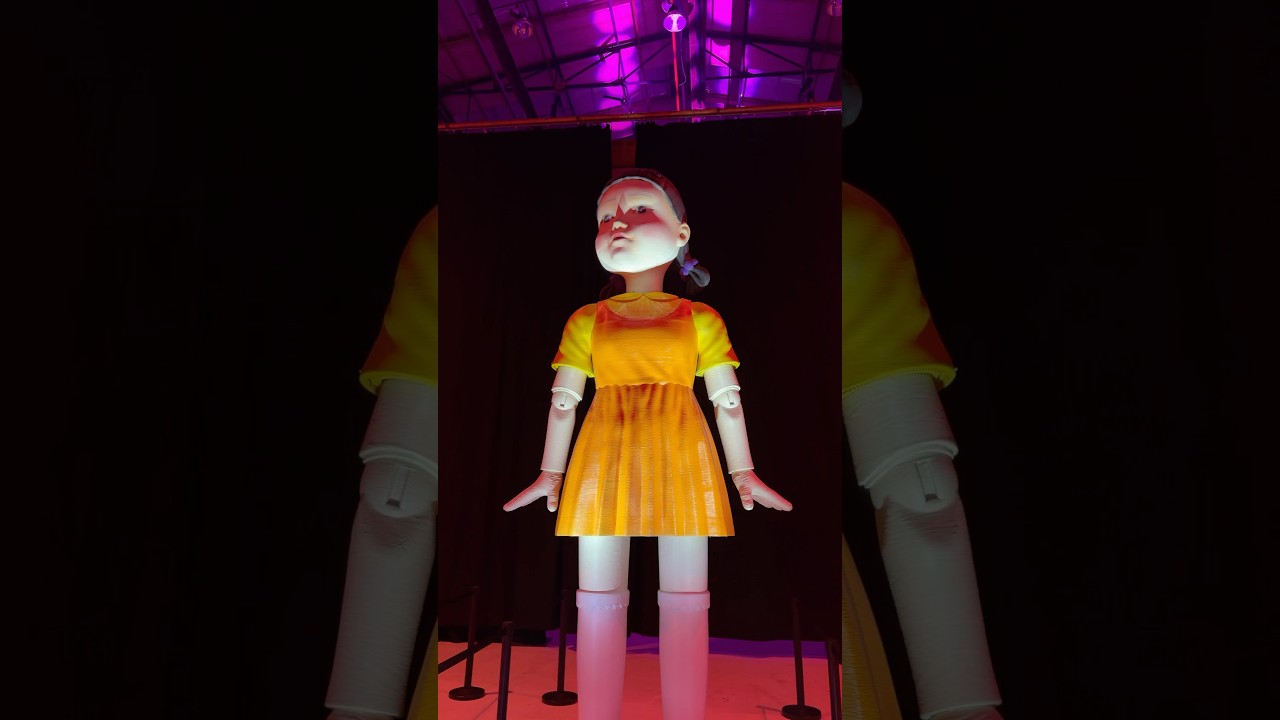 Me VS Squid Game Doll! 😱 