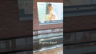 Bengaluru International Airport #airport #airplane #views #viral #ytshorts #travel