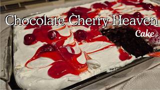 Easy Chocolate Cherry Cake Recipe | Use Any Cake Mix Flavor to make Your Favorite Combination