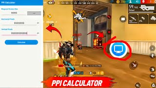 I Tried PPI CALCULATOR App 😲 Headshot Rate From 0% To 100% ? 👽 Gaming screenshot 4